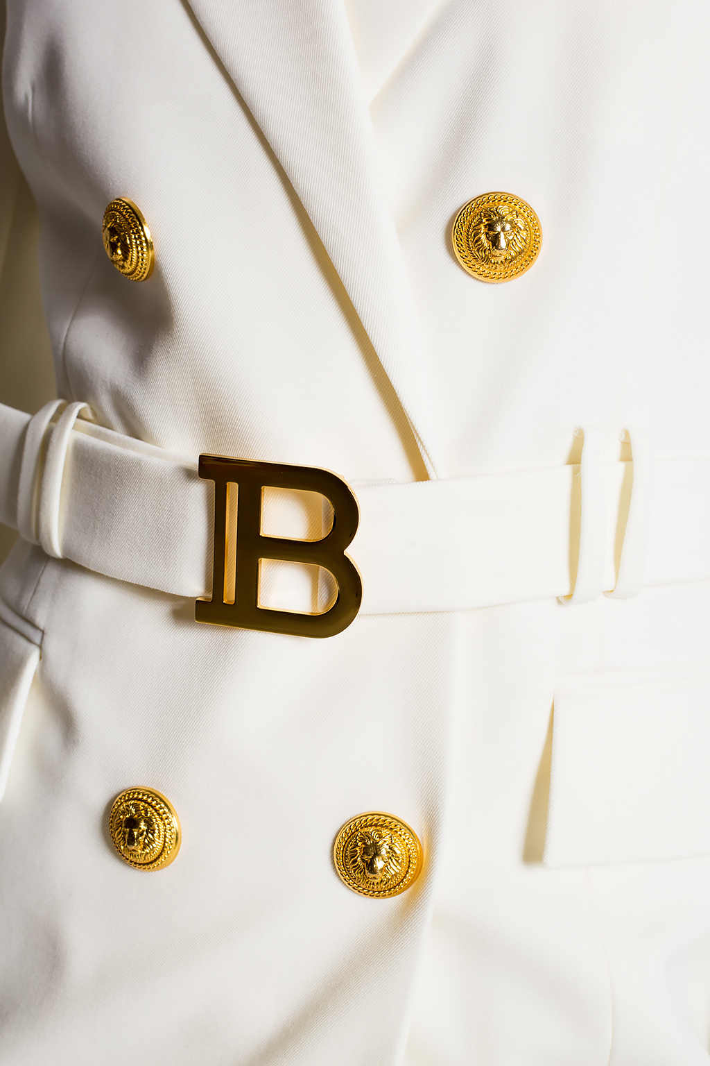 【関税込み】Balmain ベージュ Pyramid モノグラム フーディ Balmain Women's Axi Monogram Cropped Off Shoulder Top